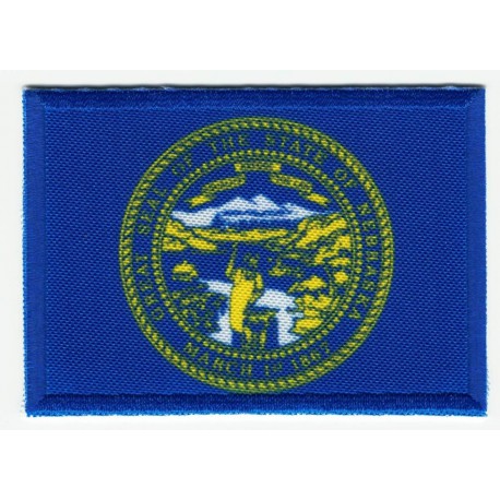 Patch embroidery and textile FLAG SAN FRANCISCO 4CM x 3CM
