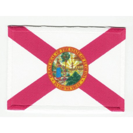 Patch embroidery and textile FLAG IOWA 7CM x 5CM