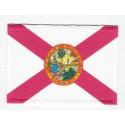 Patch embroidery and textile FLAG FLORIDA 7CM x 5CM