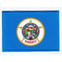 Patch embroidery and textile FLAG MINNESOTA 7CM x 5CM
