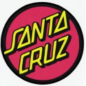 SANTA CRUZ textile embroidery patch 7.5cm