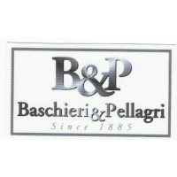 Textile patch BASCHIERI AND PELLAGRI 9cm X 5cm