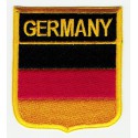 Patch embroidery SHIELD FLAG GERMANY 6cm x 7cm
