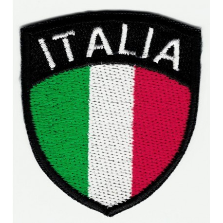 Patch embroidery SHIELD ITALY 5cm x 6cm