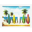  SURF BOARDS textile embroidery patch 7cm x 5cm