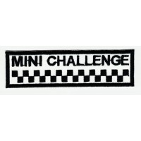 Patch embroidery MINI CHALLENGER 10CM x 3CM