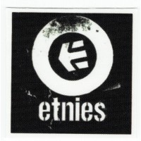 Parche textil ETNIES 5.5cm x 5.5cm
