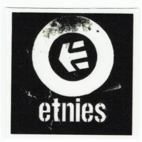 Parche textil ETNIES 5.5cm x 5.5cm