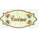 Embroidered patch AUSTRIA TO PERSONALIZE BROWN 23cm x 12cm