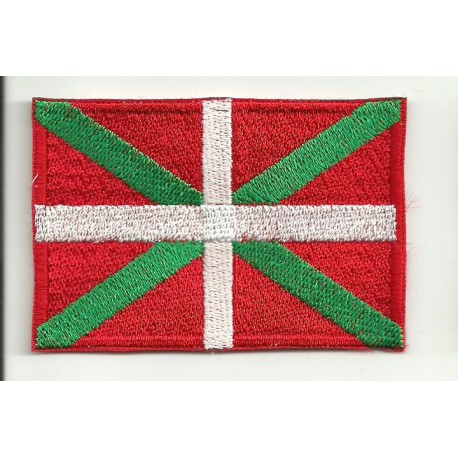 Patch embroidery FLAG IKURRIÑA (Pais Vasco) 7cm x 5 cm