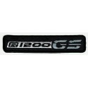 Embroidered patch BMW GS R1200 BLACK NEW 13cm x 2,5cm