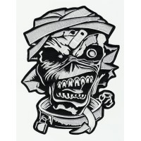 embroidery patch IRON MAIDEN 9cm x 12cm