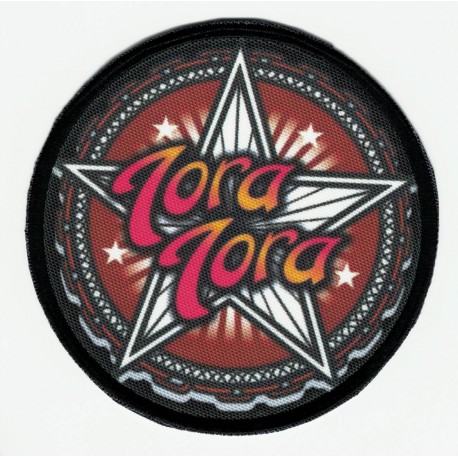 Textile and embroidery patch TORA TORA 8cm