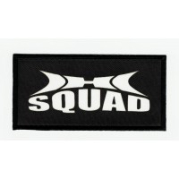 Embroidery patch and textile SQUAD 10cm x 5cm