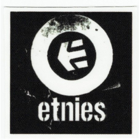 Parche textil ETNIES 5,5cm x 5,5cm