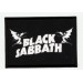 Parche bordado y textil BANDERA BLACK SABBATH 7cm x 5n