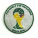 Textile patch FIFA WORLD CUP QUALIFIERS BRAZIL 2014 8,5cm