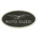 Textile patch MOTO GUZZI BLACK 25cm x 12,5cm