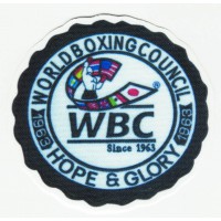 Patch textile WBC WORLD BOXING COUNCIL 7,5cm 