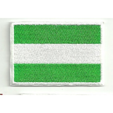 Patch embroidery FLAG ANDALUCIA 4CM X 3CM