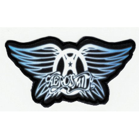 Textile and embroidery patch AEROSMITH 8,5CM X 4,5CM