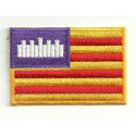 Patch embroidery FLAG BALEARES 4cm x 3 cm