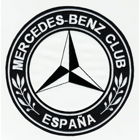 Parche bordado MERCEDES BENZ CLUB ESPAÑA 7,5cm