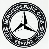 Patch embroidery MERCEDES BENZ CLUB ESPAÑA 4,5cm