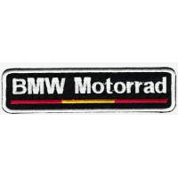 Patch embroidery BMW MOTORRAD FLAG 26cm x 6,5cm