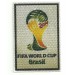 Parche textil FIFA WORLD CUP BRASIL 5,5CM X 8CM