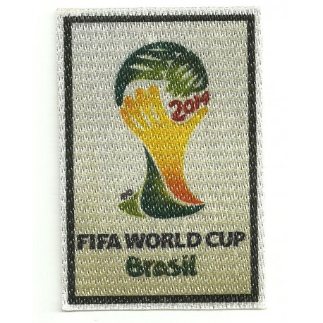 Textile patch FIFA WORLD CUP BRASIL 5,5CM X 8CM