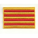 Patch embroidery FLAG CATALONIA 4CM X 3CM