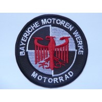 Patch embroidery BMW BAYERISCHE MOTOREN WERKE MOTORRAD 7,5cm