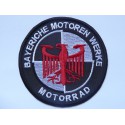 Parche bordado BMW BAYERISCHE MOTOREN WERKE MOTORRAD 16cm