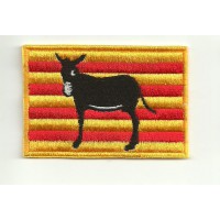 Patch embroidery FLAG RUC CATALA 7CM X 5CM