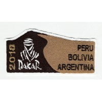 Patch embroidery DAKAR 2018 8,5cm x 4cm