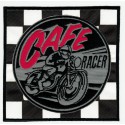 Embroidered patch CAFE RACER BANDERA META 11cm x 11cm