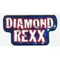 Parche textil y bordado DIAMOND REXX 11,5CM X 6,5CM