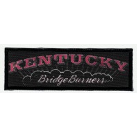 Textile and embroidery patch KENTUCKY BRIDGE BURNERS 10,5CM X 3,5CM