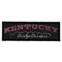 Parche textil y bordado KENTUCKY BRIDGE BURNERS 10,5CM X 3,5CM