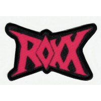 Textile and embroidery patch ROXX 8,5CM X 5,5CM