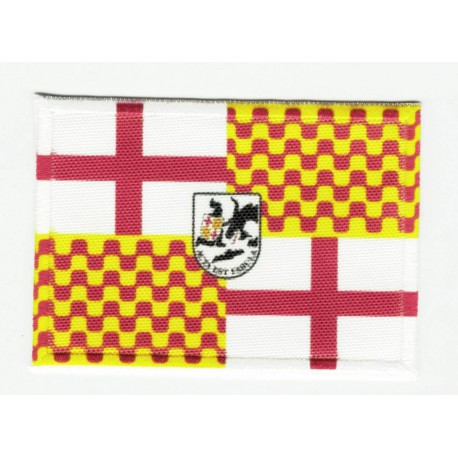 Patch textile and embroidery FLAG TABARNIA 7CM x 5CM
