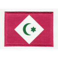 Embroidered patch and textile FLAG FORMER REPUBLIC OF THE RIF 4CM x 3CM