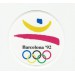 Patch embroidery and textile OLYMPIC GAMES BARCELONA 92 7,5cm