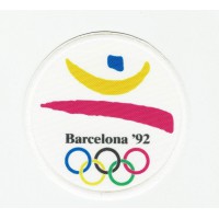 Patch embroidery and textile OLYMPIC GAMES BARCELONA 92 7,5cm
