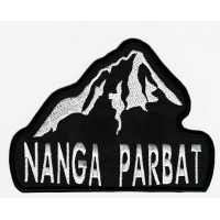 Patch embroidery NANGA PARBAT 8cm x 6cm