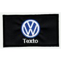 Patch embroidery VOLKSWAGEN YOUR TEXT vw 20cm x 12cm