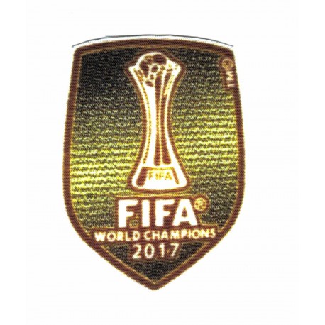 Parche textil FIFA WORLD CHAMPIONS 2010 DORADO 6,7cm X 9cm