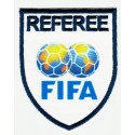 Textile and embroidery patch REFEREE FIFA 6,5cm x 8cm