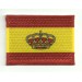 Patch embroidery and textile NAUTIC FLAG SPANISH 4cm x 3cm